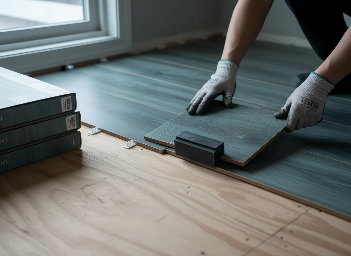 Luxury Vinyl Plank Installation company in Strang, OK